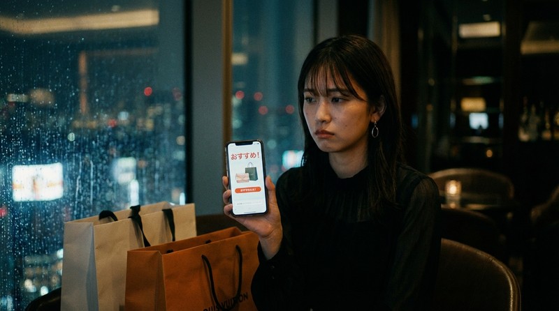 広告の「おすすめ」を信じると損するシーンのイメージ写真