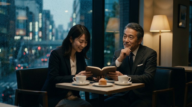 共通の話題で盛り上がれるけど、所詮は「普通のデート」の延長シーンのイメージ写真